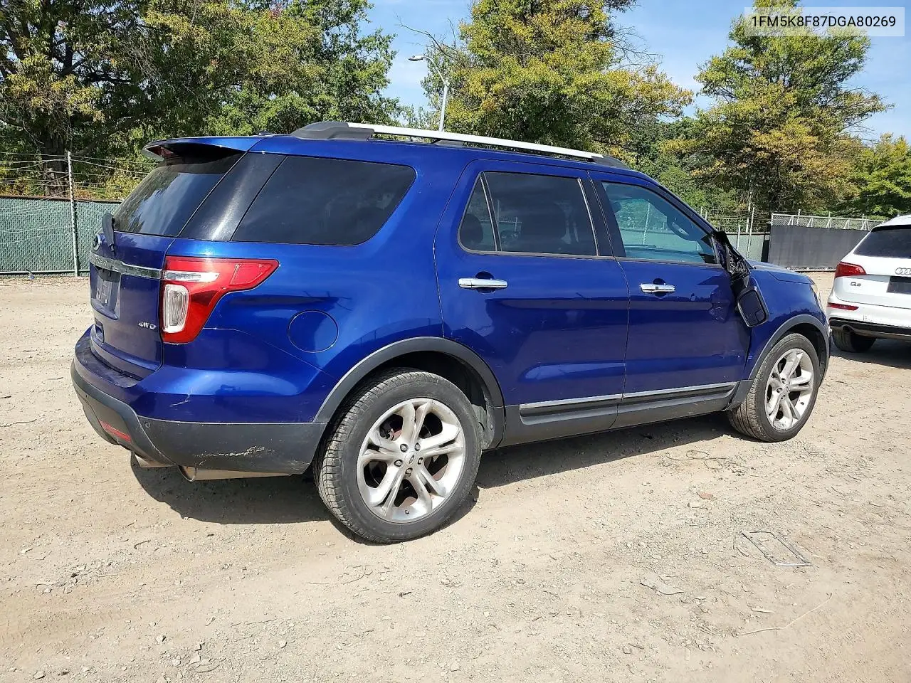 2013 FORD EXPLORER VIN 1FM5K8F87DGA80269 — фото 4