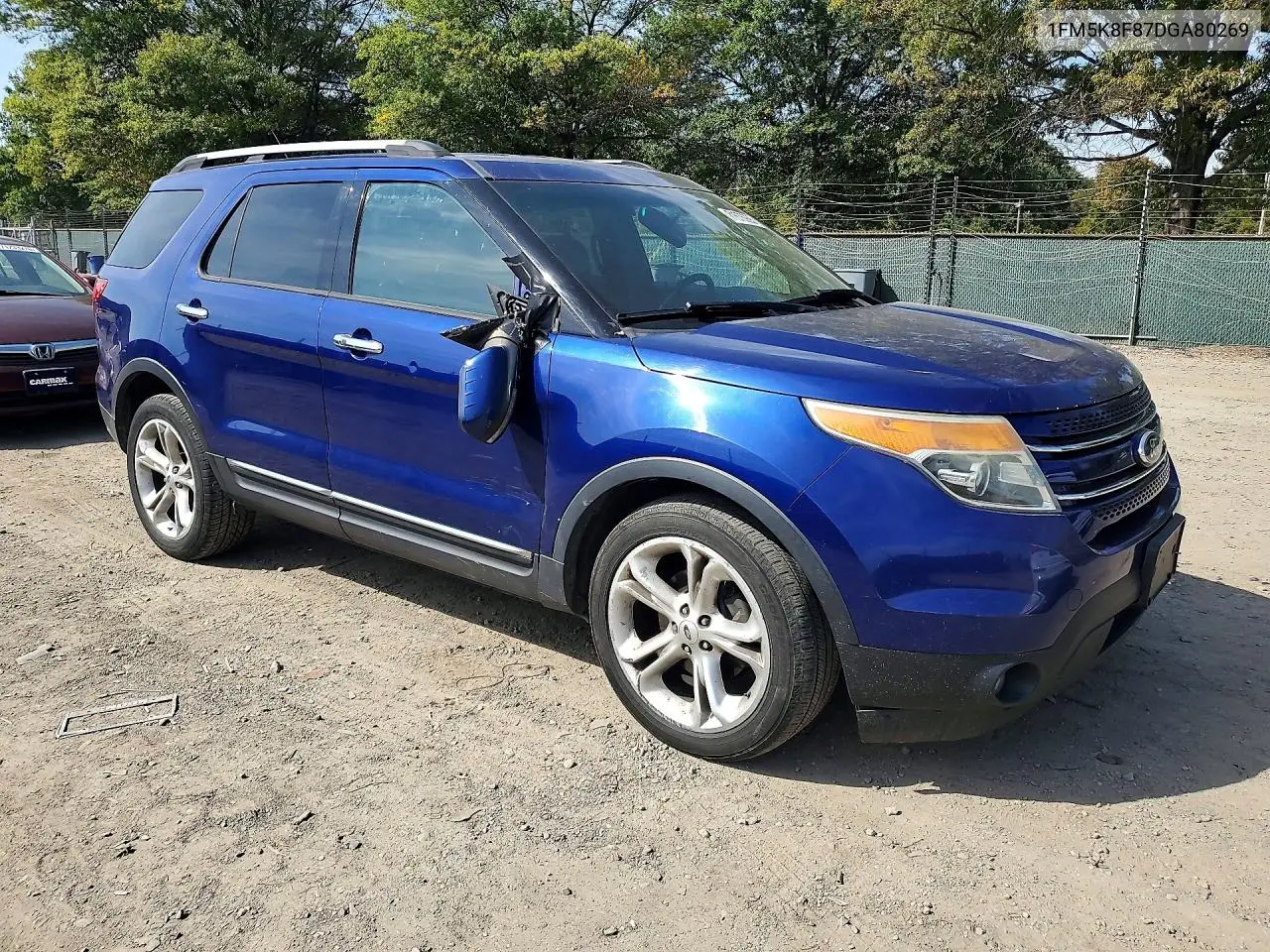 2013 FORD EXPLORER VIN 1FM5K8F87DGA80269 — фото 5