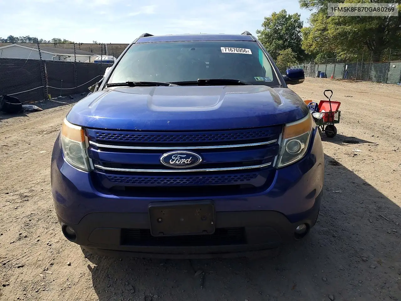 FORD EXPLORER 2013, VIN 1FM5K8F87DGA80269
