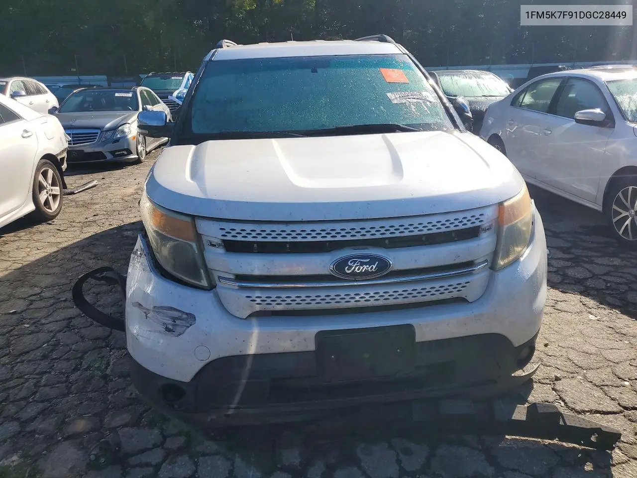 2013 FORD EXPLORER VIN 1FM5K7F91DGC28449 — фото 5