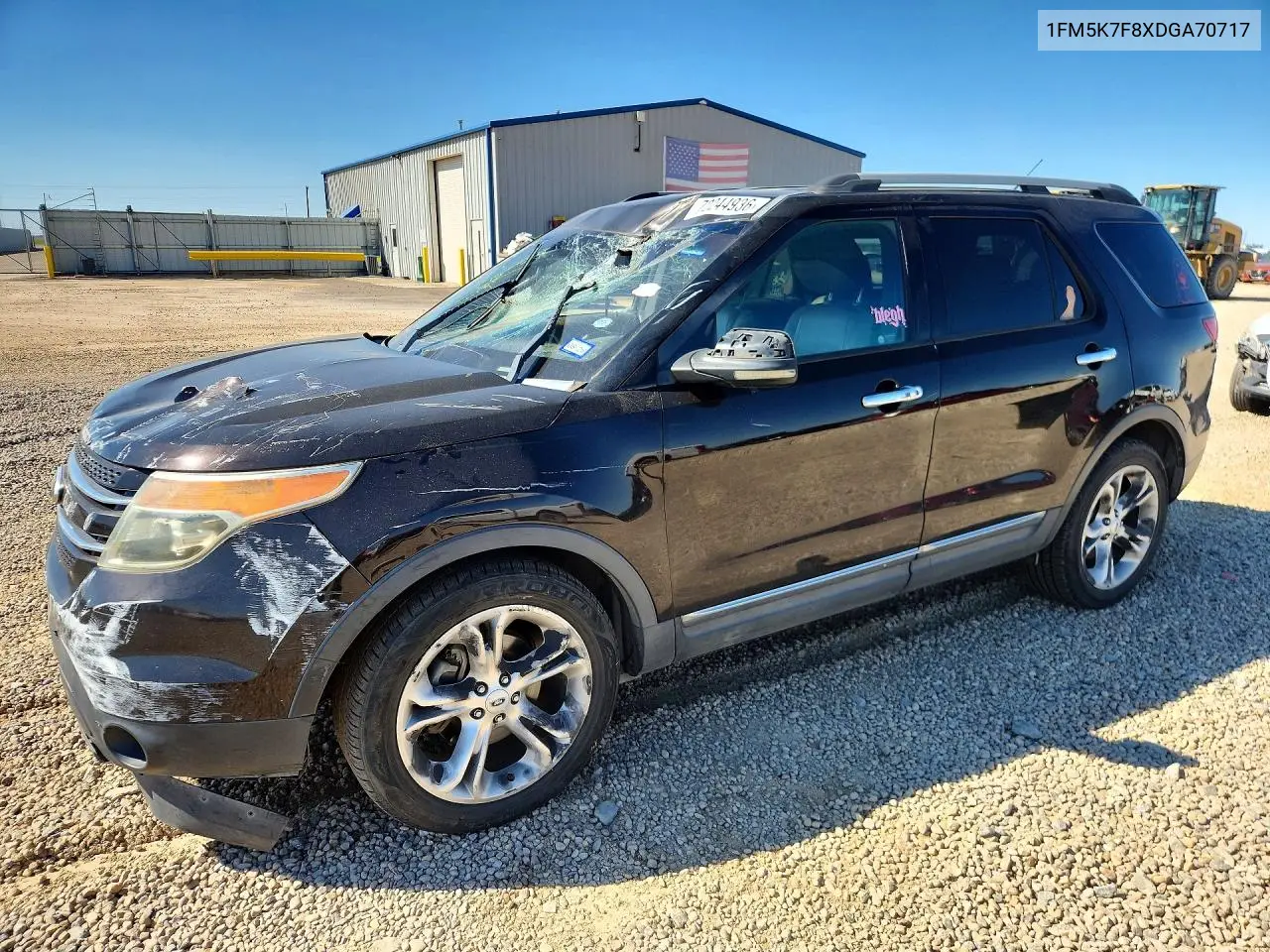 FORD EXPLORER 2013, VIN 1FM5K7F8XDGA70717