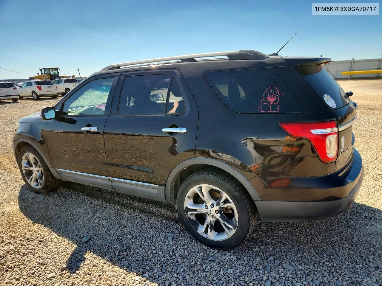 2013 FORD EXPLORER VIN 1FM5K7F8XDGA70717 — фото 2
