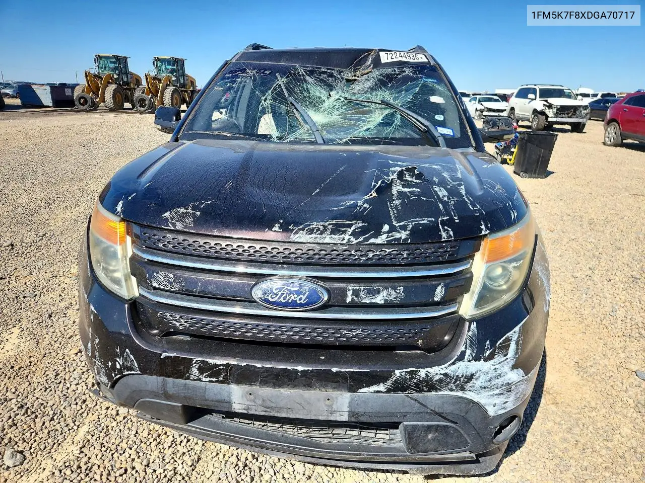 2013 FORD EXPLORER VIN 1FM5K7F8XDGA70717 — фото 5