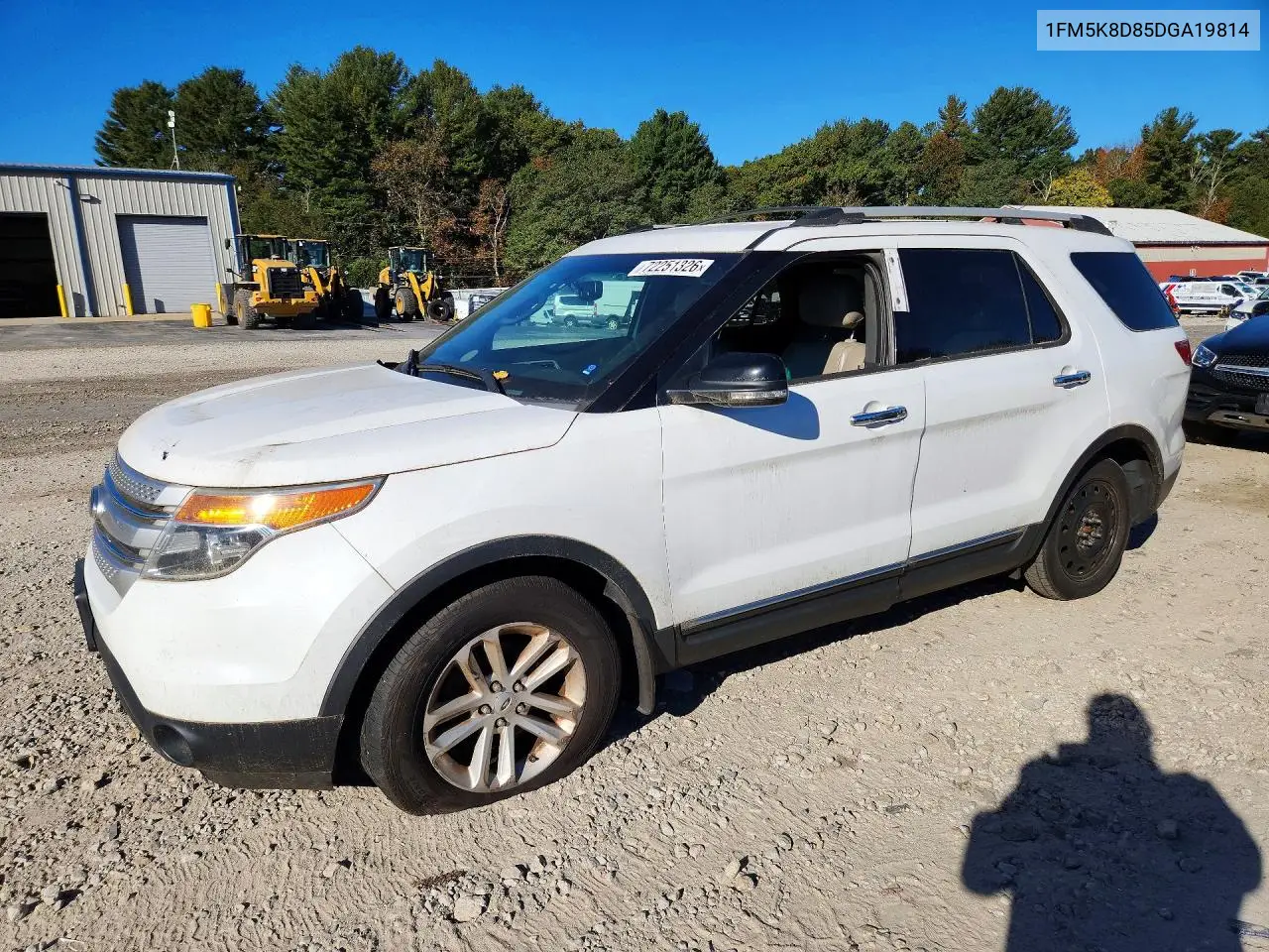 FORD EXPLORER 2013, VIN 1FM5K8D85DGA19814