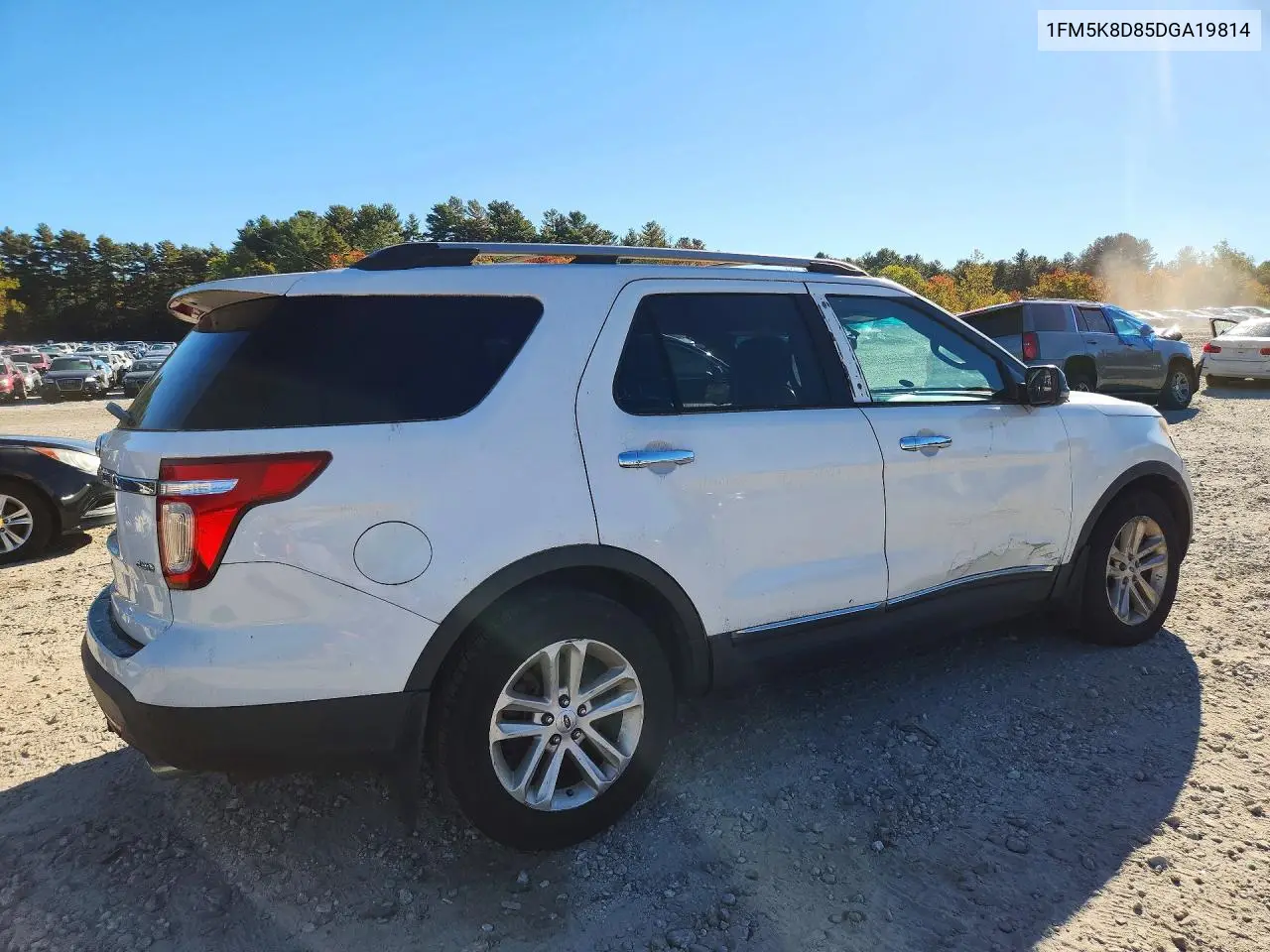 2013 FORD EXPLORER VIN 1FM5K8D85DGA19814 — фото 3