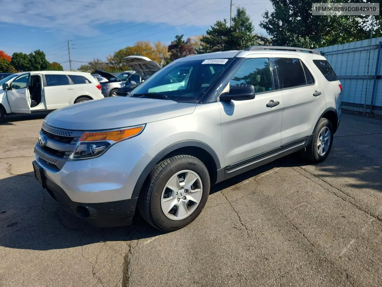 FORD EXPLORER 2013, VIN 1FM5K8B89DGB42910