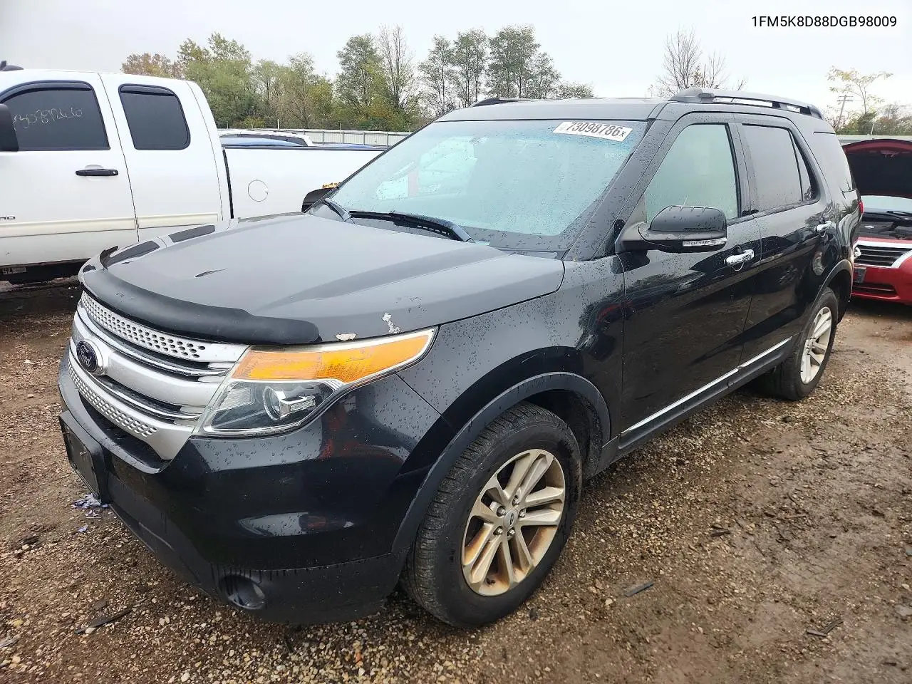 FORD EXPLORER 2013, VIN 1FM5K8D88DGB98009