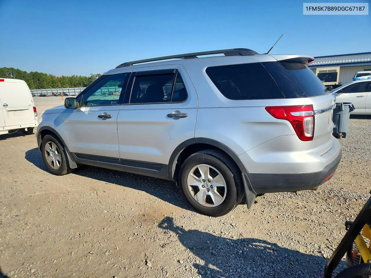 2013 FORD EXPLORER VIN 1FM5K7B89DGC67187 — фото 2
