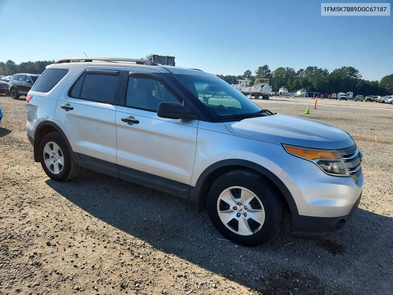 2013 FORD EXPLORER VIN 1FM5K7B89DGC67187 — фото 4