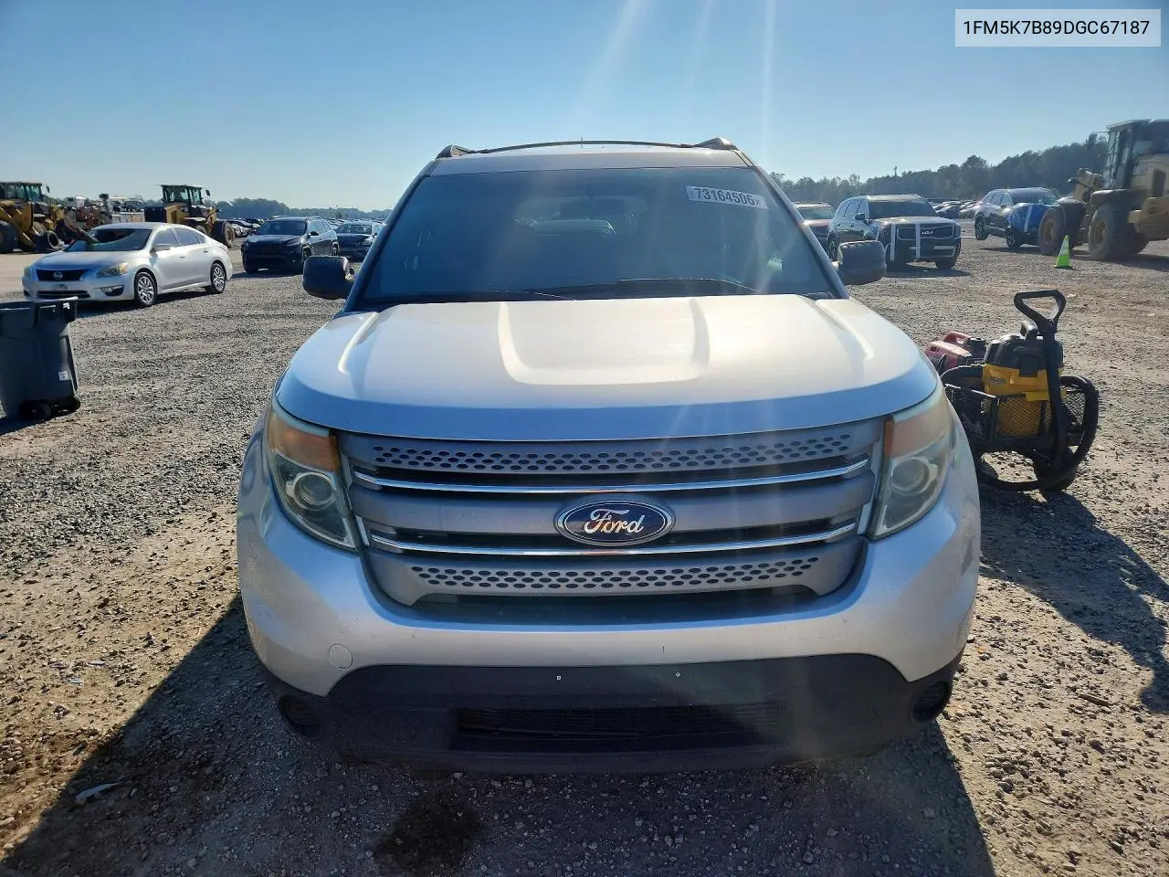 2013 FORD EXPLORER VIN 1FM5K7B89DGC67187 — фото 5