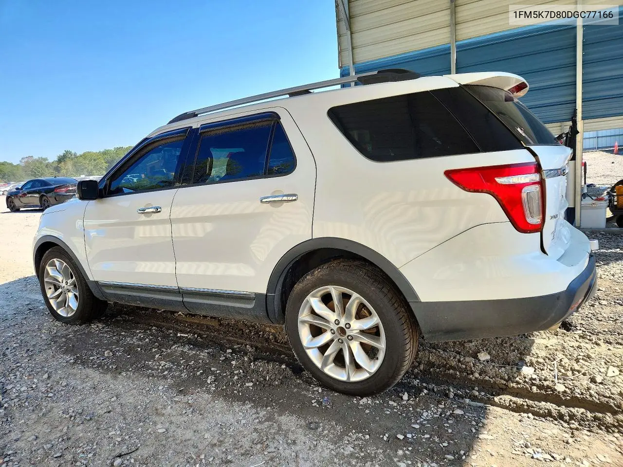 2013 FORD EXPLORER VIN 1FM5K7D80DGC77166 — фото 2