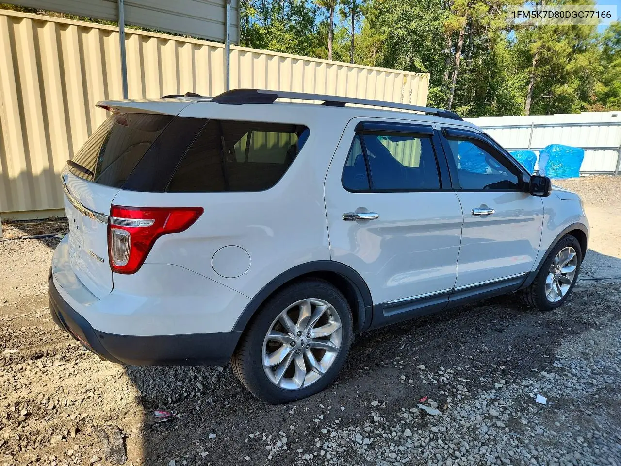 2013 FORD EXPLORER VIN 1FM5K7D80DGC77166 — фото 3