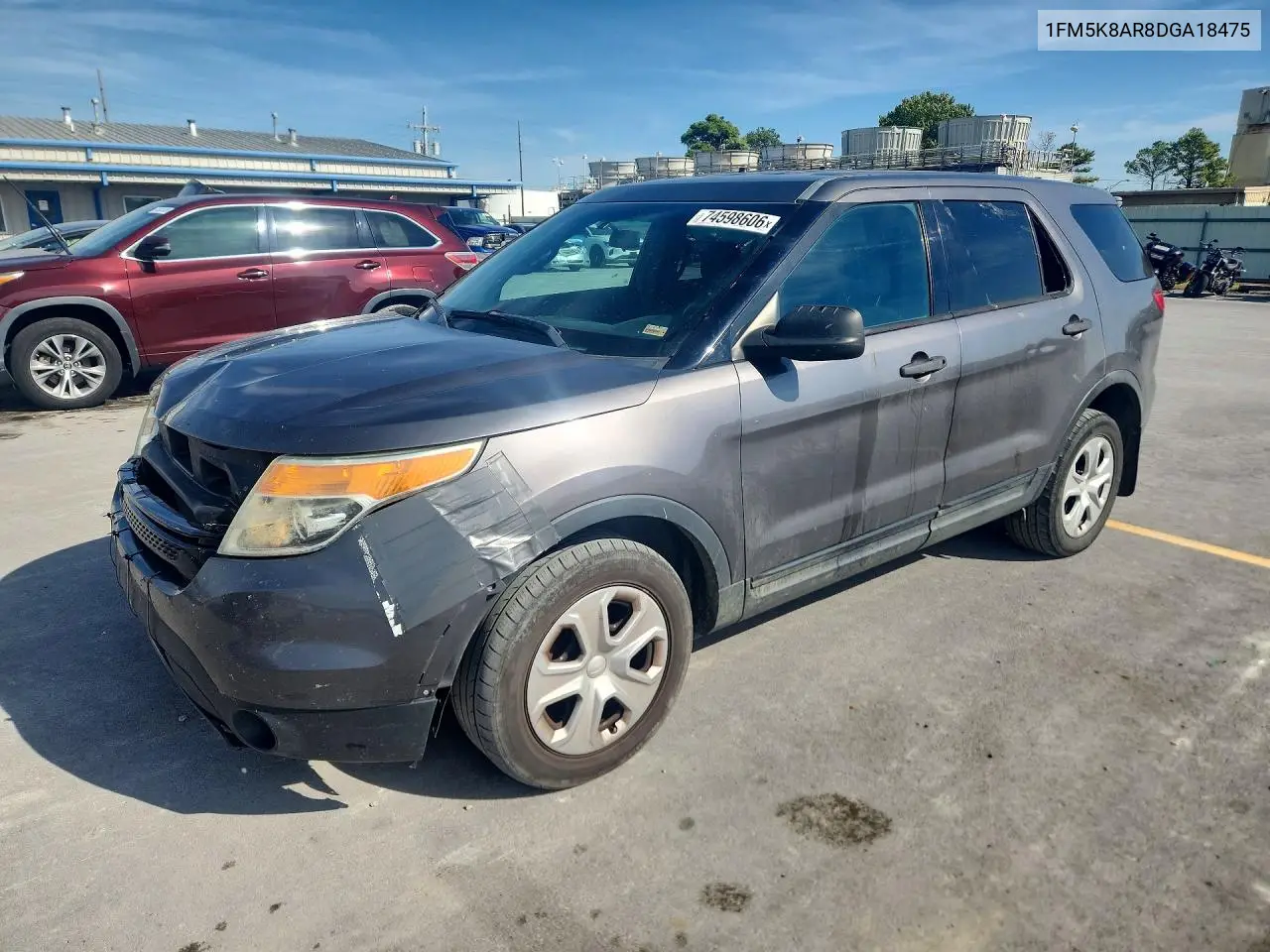 FORD EXPLORER 2013, VIN 1FM5K8AR8DGA18475