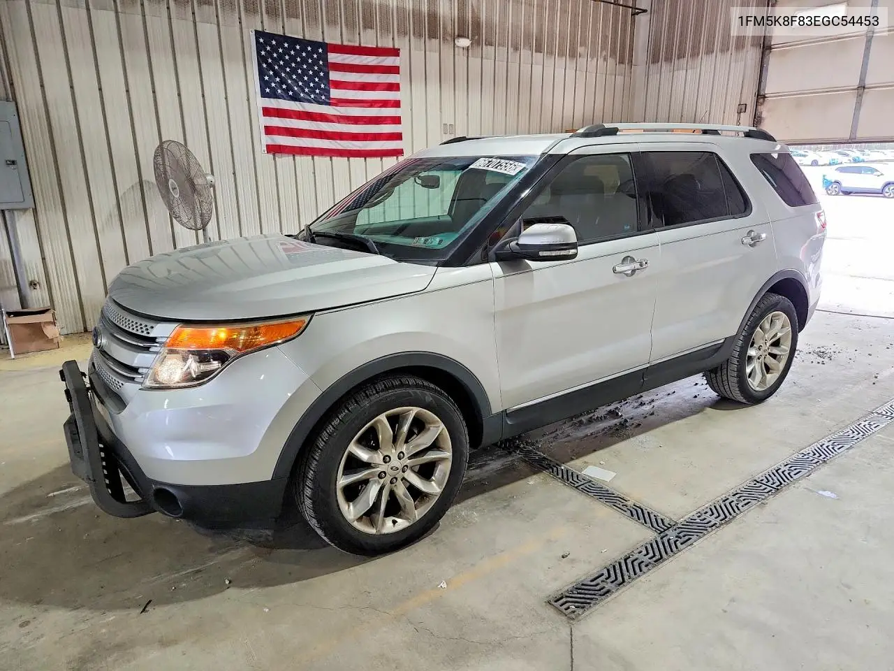 FORD EXPLORER 2014, VIN 1FM5K8F83EGC54453