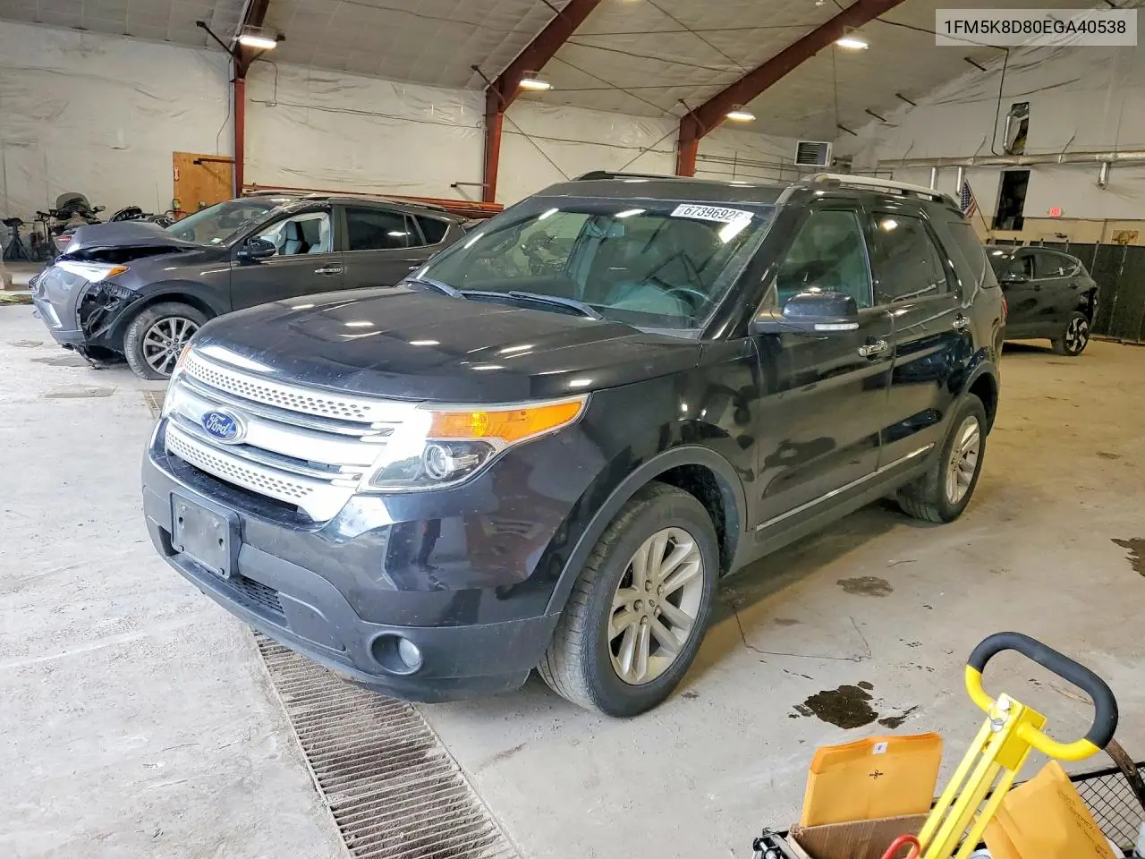 FORD EXPLORER 2014, VIN 1FM5K8D80EGA40538