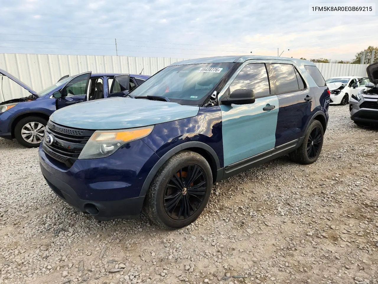 FORD EXPLORER 2014, VIN 1FM5K8AR0EGB69215