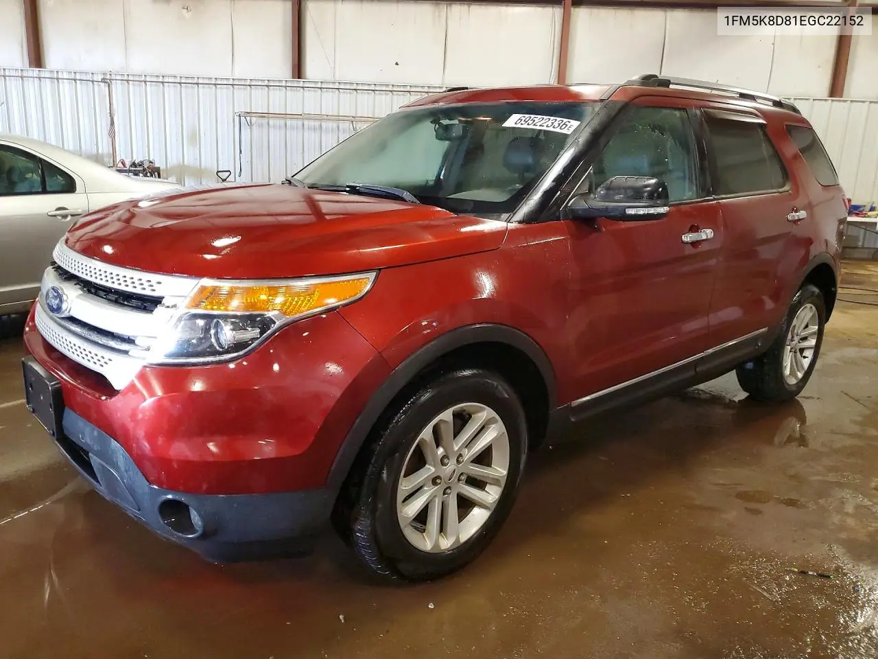 FORD EXPLORER 2014, VIN 1FM5K8D81EGC22152