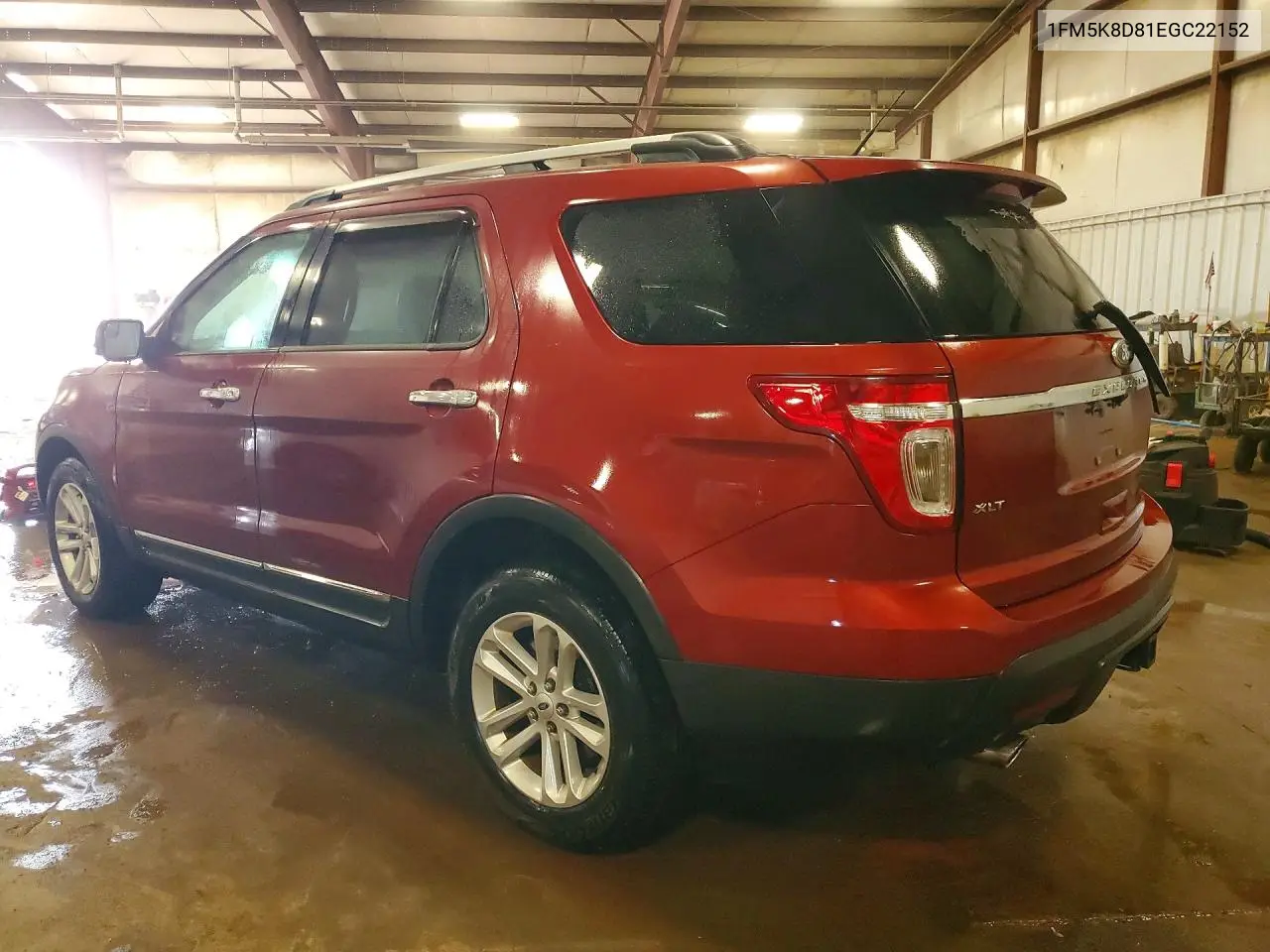 2014 FORD EXPLORER VIN 1FM5K8D81EGC22152 — фото 2