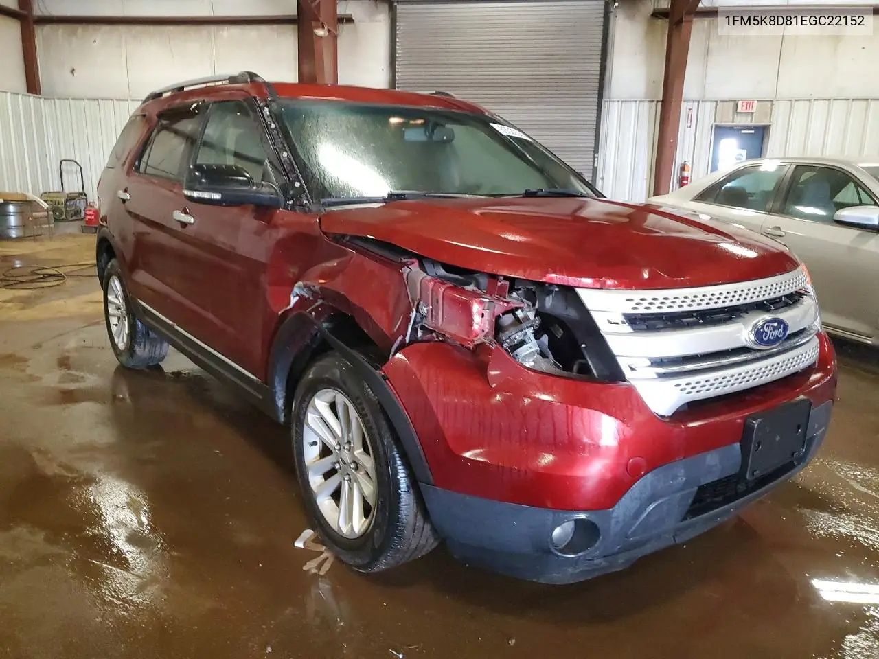 2014 FORD EXPLORER VIN 1FM5K8D81EGC22152 — фото 4