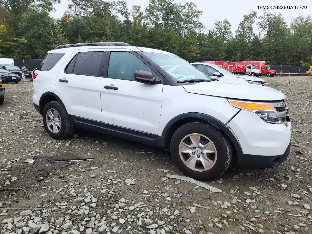 2014 FORD EXPLORER VIN 1FM5K7B8XEGA47770 — фото 4