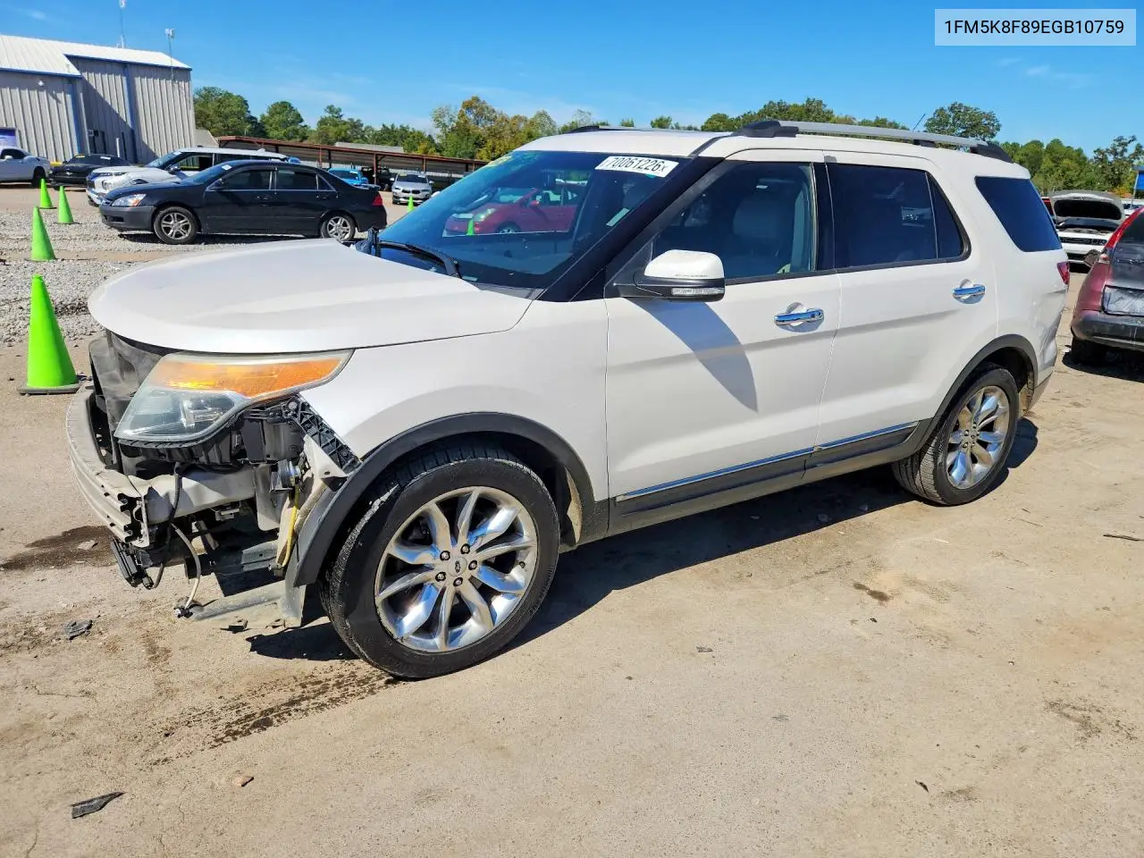 FORD EXPLORER 2014, VIN 1FM5K8F89EGB10759