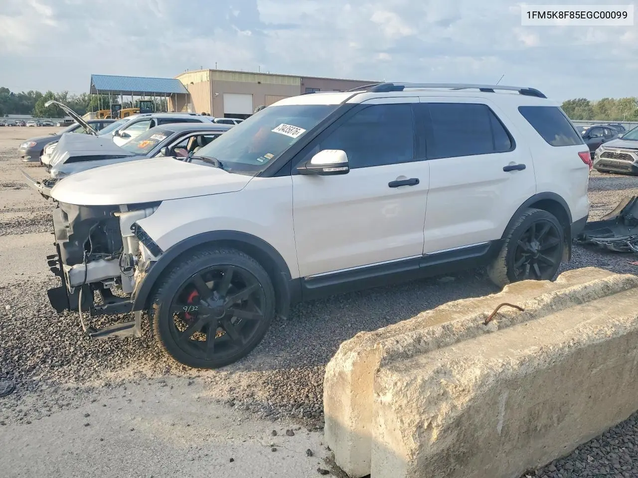 FORD EXPLORER 2014, VIN 1FM5K8F85EGC00099