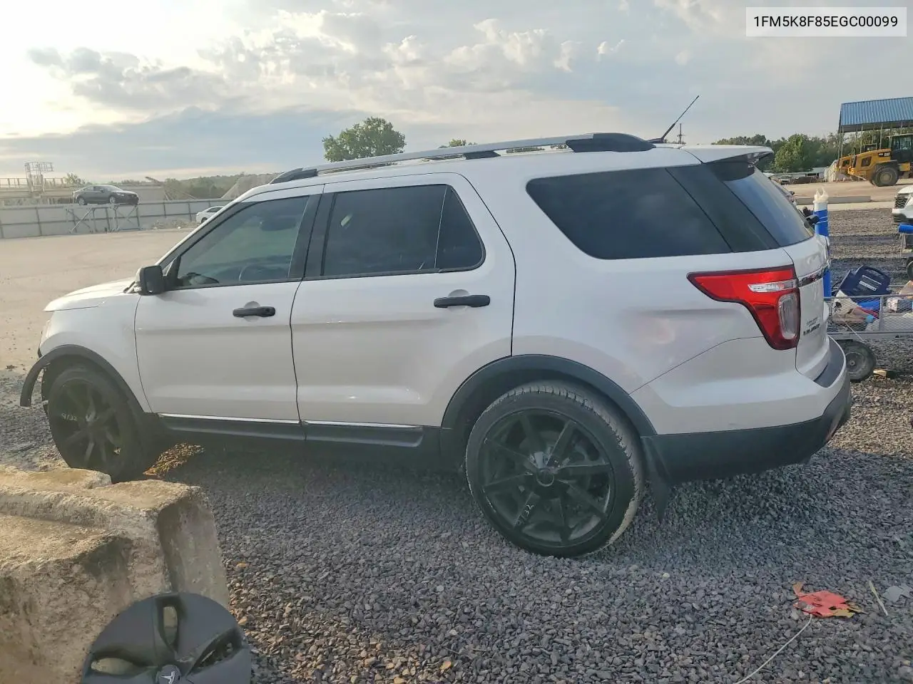 2014 FORD EXPLORER VIN 1FM5K8F85EGC00099 — фото 2