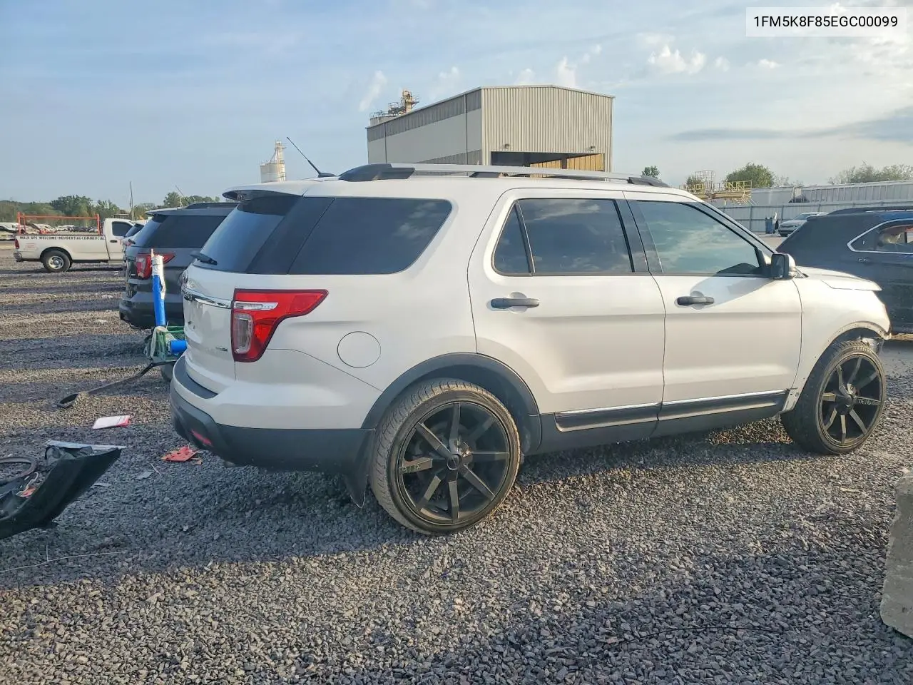 2014 FORD EXPLORER VIN 1FM5K8F85EGC00099 — фото 3