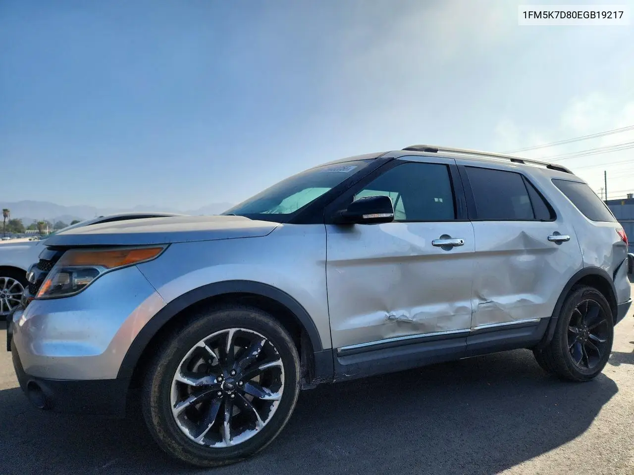 FORD EXPLORER 2014, VIN 1FM5K7D80EGB19217