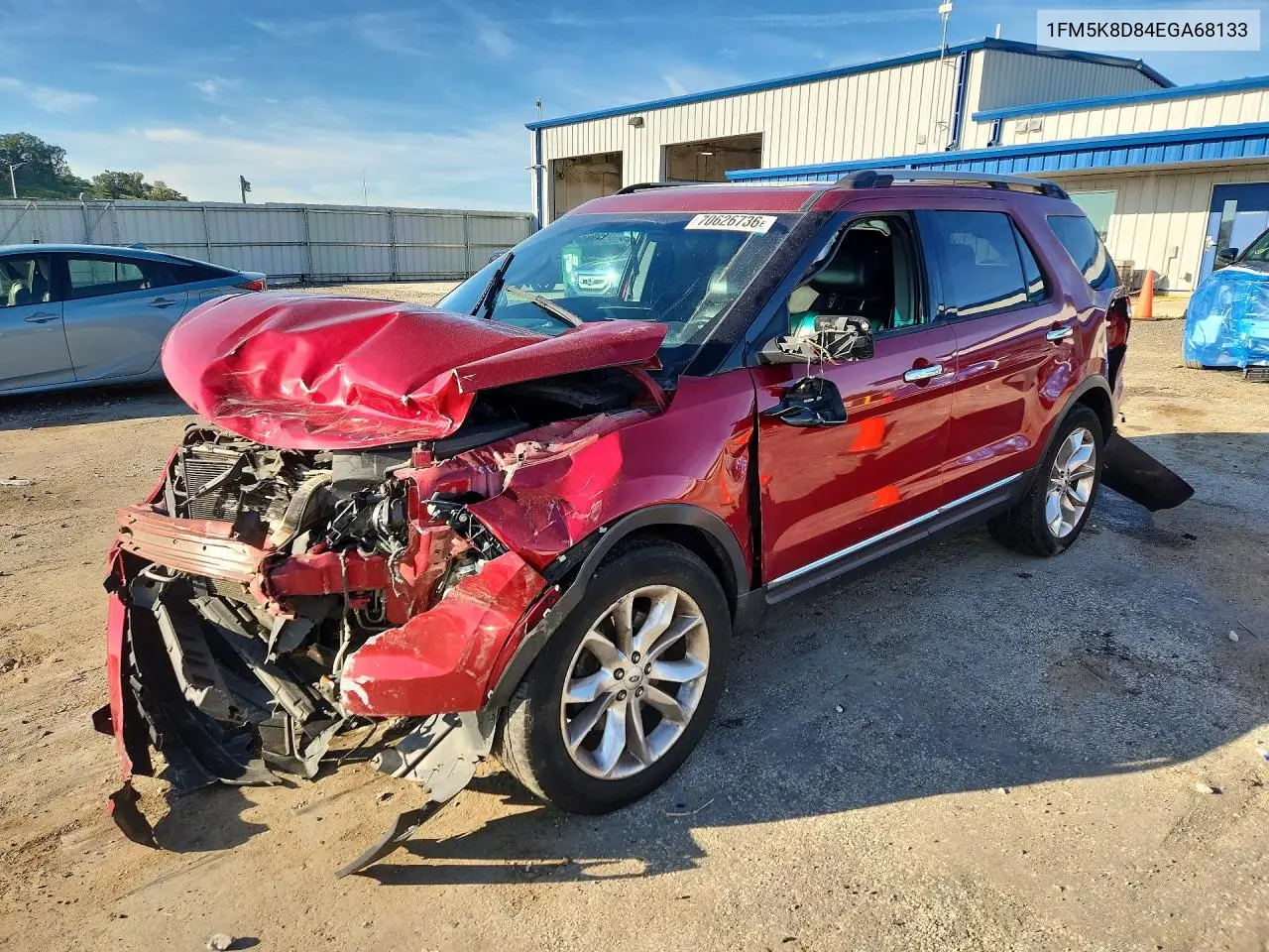 FORD EXPLORER 2014, VIN 1FM5K8D84EGA68133