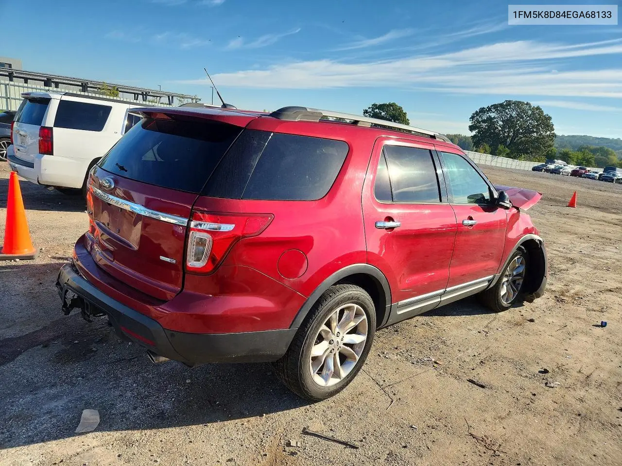 2014 FORD EXPLORER VIN 1FM5K8D84EGA68133 — фото 3