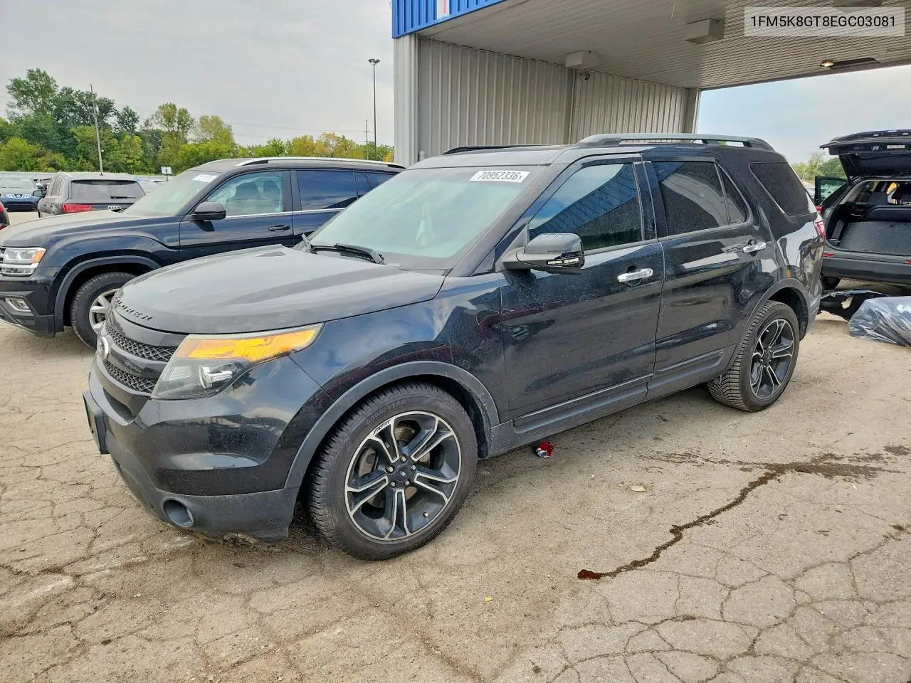 FORD EXPLORER 2014, VIN 1FM5K8GT8EGC03081