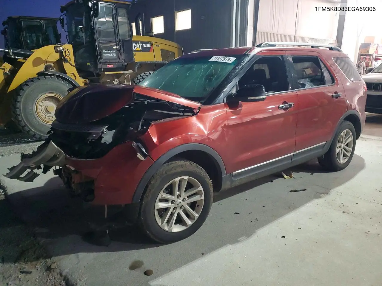 FORD EXPLORER 2014, VIN 1FM5K8D83EGA69306