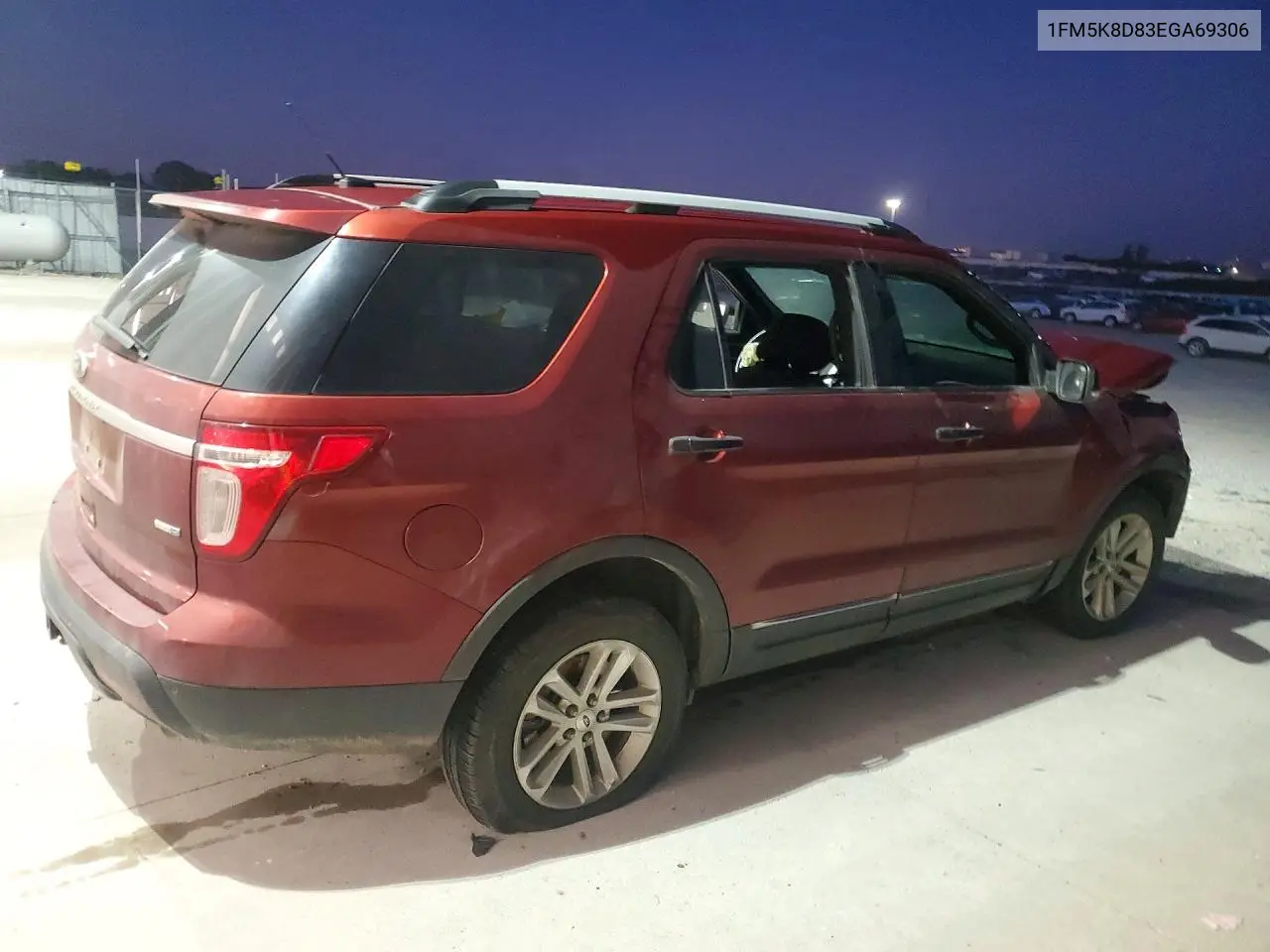 2014 FORD EXPLORER VIN 1FM5K8D83EGA69306 — фото 3