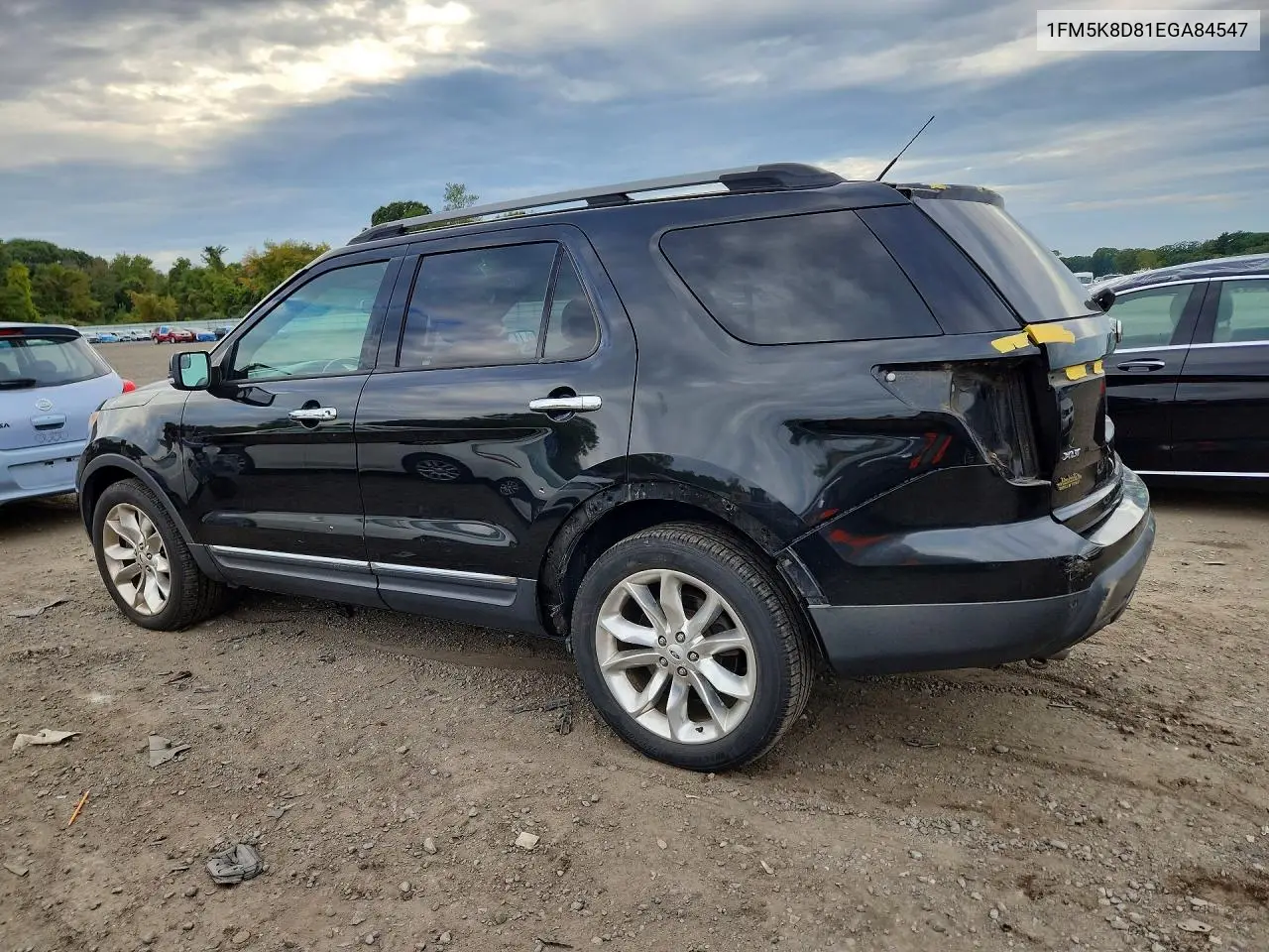 2014 FORD EXPLORER VIN 1FM5K8D81EGA84547 — фото 2