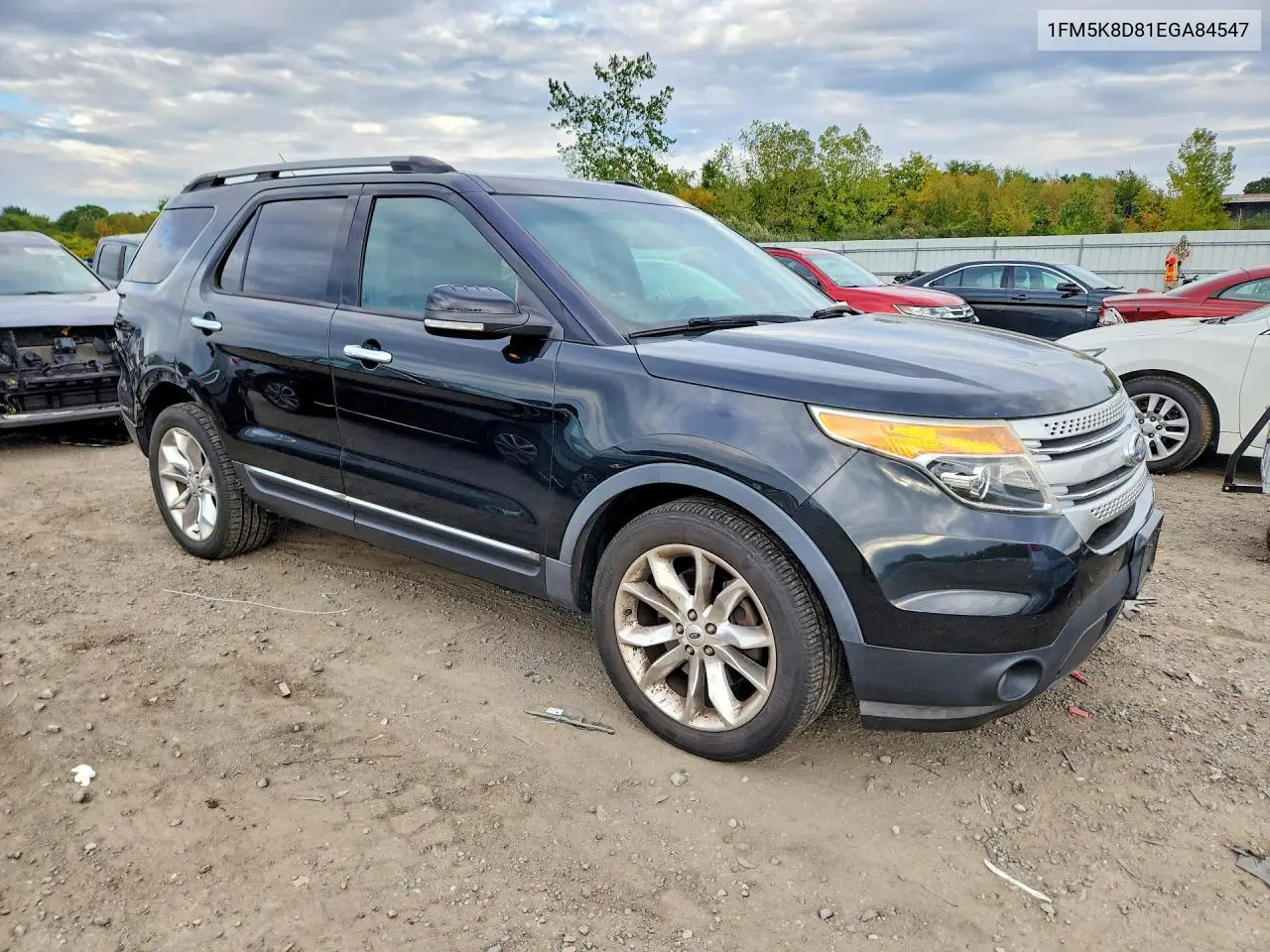 2014 FORD EXPLORER VIN 1FM5K8D81EGA84547 — фото 4
