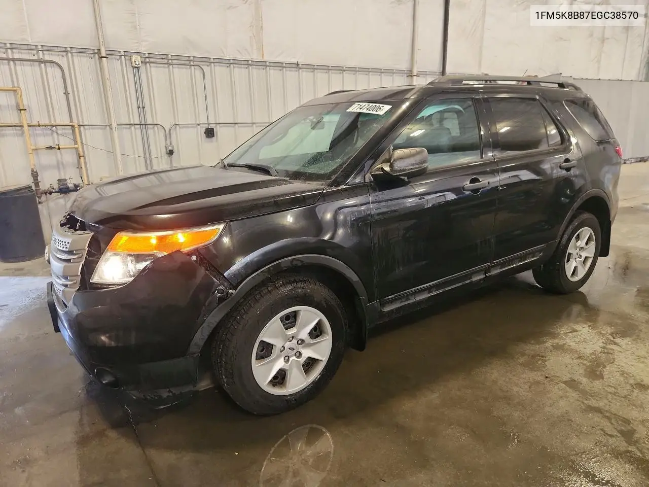 FORD EXPLORER 2014, VIN 1FM5K8B87EGC38570