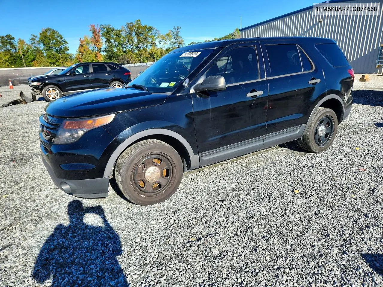FORD EXPLORER 2014, VIN 1FM5K8AR7EGB74668