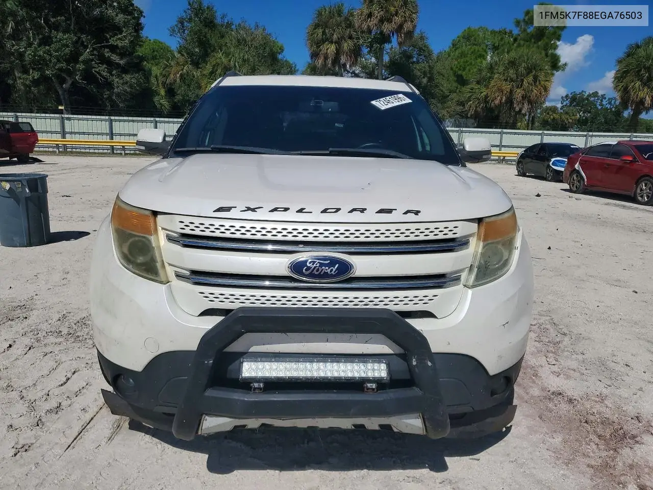 2014 FORD EXPLORER VIN 1FM5K7F88EGA76503 — фото 5