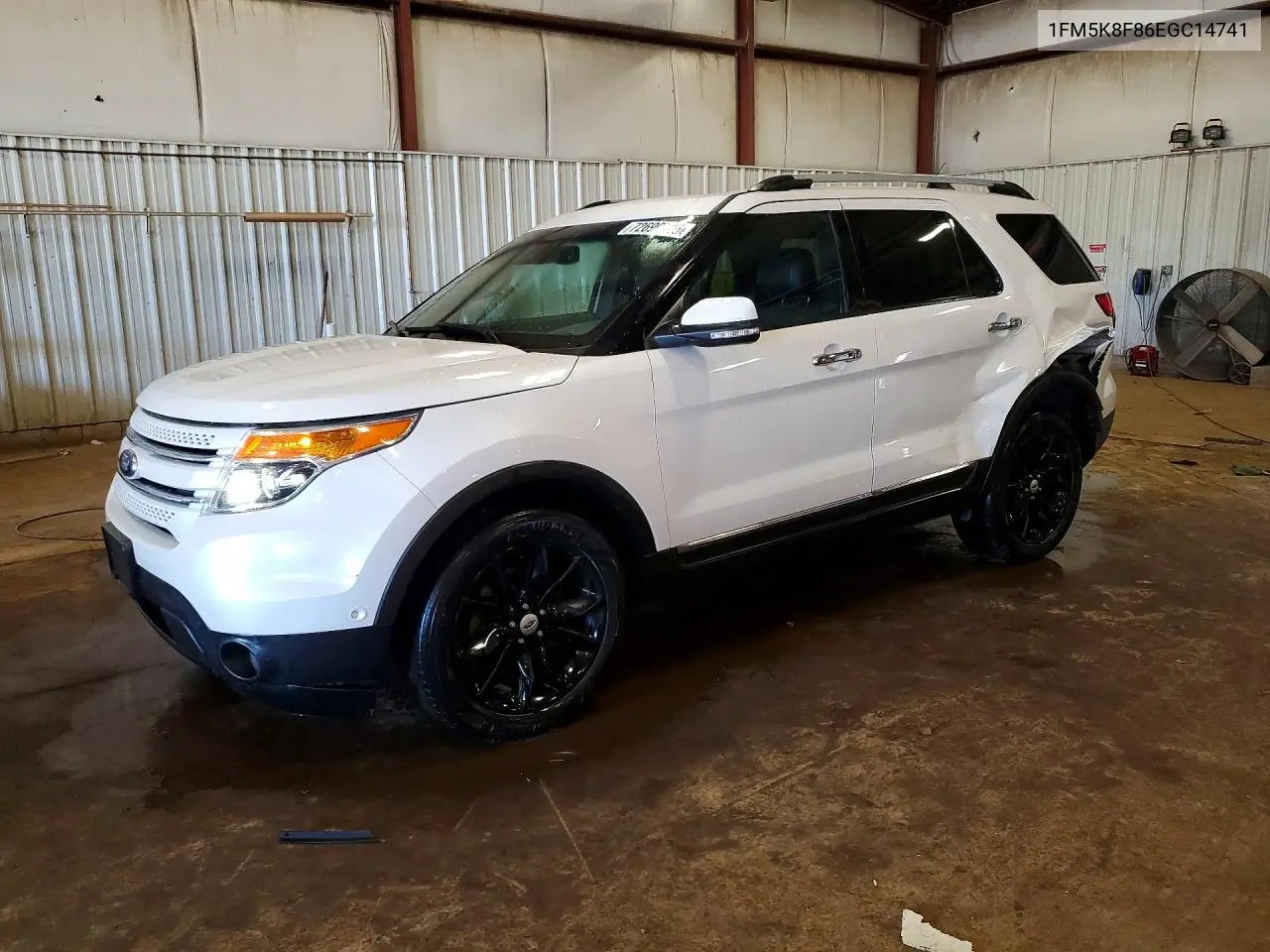 FORD EXPLORER 2014, VIN 1FM5K8F86EGC14741