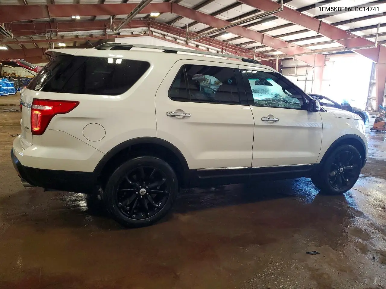 2014 FORD EXPLORER VIN 1FM5K8F86EGC14741 — фото 3