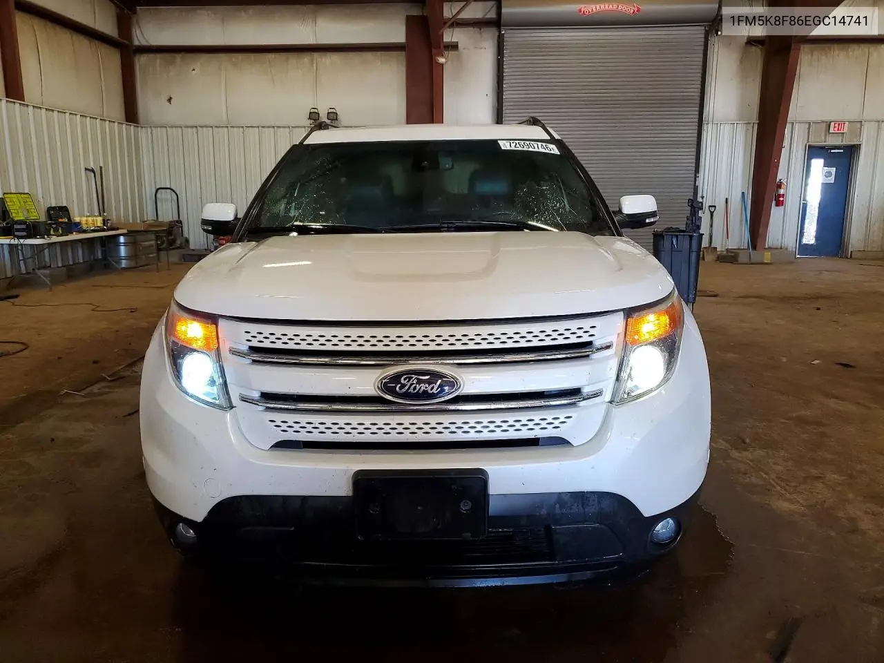 2014 FORD EXPLORER VIN 1FM5K8F86EGC14741 — фото 5