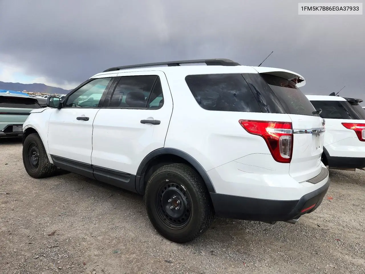 2014 FORD EXPLORER VIN 1FM5K7B86EGA37933 — фото 2