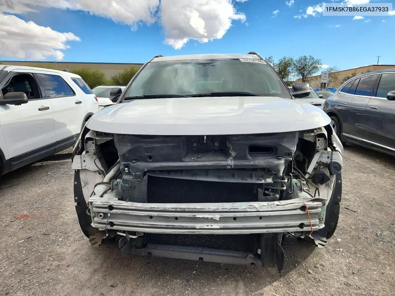 2014 FORD EXPLORER VIN 1FM5K7B86EGA37933 — фото 5