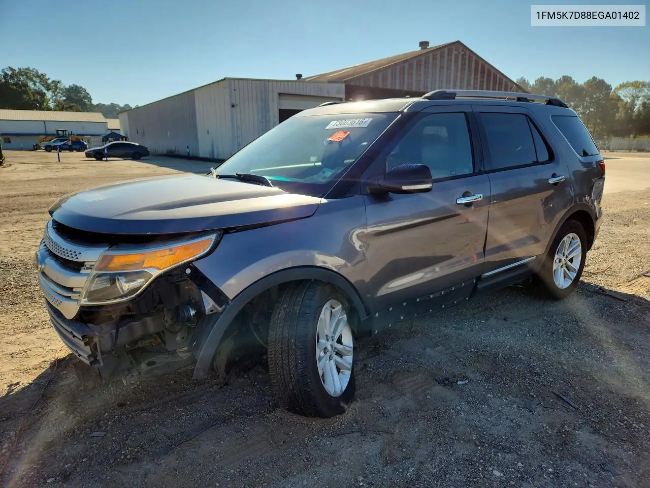 FORD EXPLORER 2014, VIN 1FM5K7D88EGA01402