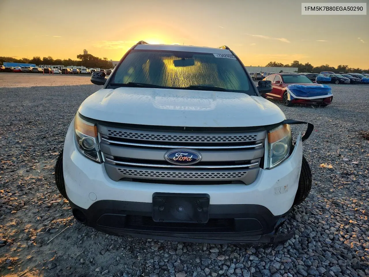 2014 FORD EXPLORER VIN 1FM5K7B80EGA50290 — фото 5