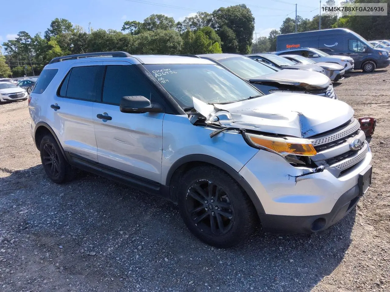 2015 FORD EXPLORER VIN 1FM5K7B8XFGA26936 — фото 4