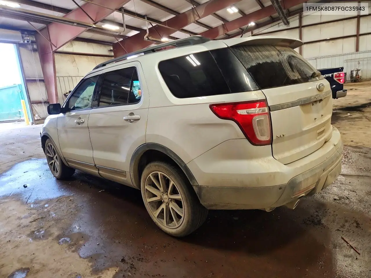 2015 FORD EXPLORER VIN 1FM5K8D87FGC35943 — фото 2
