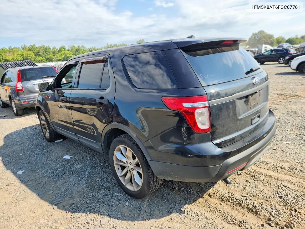 2015 FORD EXPLORER VIN 1FM5K8AT6FGC67761 — фото 2