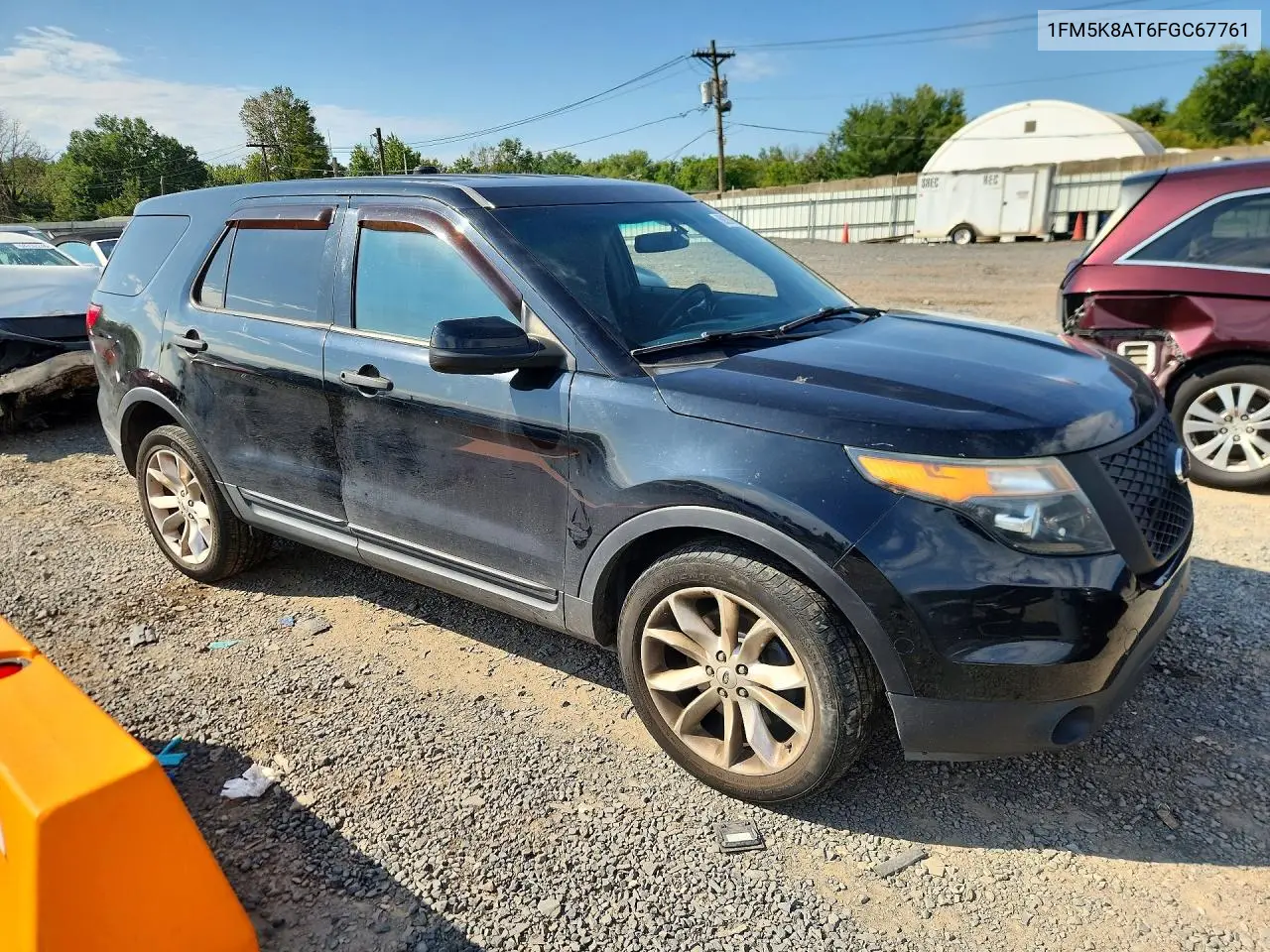 2015 FORD EXPLORER VIN 1FM5K8AT6FGC67761 — фото 4